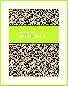 Ready Made Prêt-à-Dessiner Small Flowers Design Book
