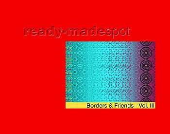Ready Made Spot Prêt-à-Dessiner Borders + Friends Vol 3 Design Book