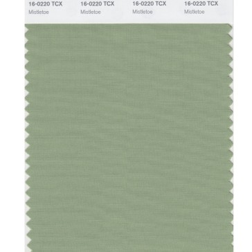 Pantone 16-0220 TCX Swatch Card Mistletoe