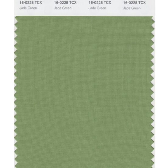 Pantone 16-0228 TCX Swatch Card Jade Green