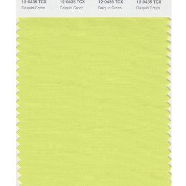 Pantone 12-0435 TCX Swatch Card Daiquiri Green