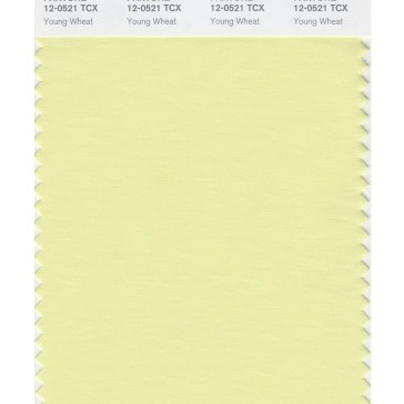 Pantone 12-0521 TCX Swatch Card Young Wheat