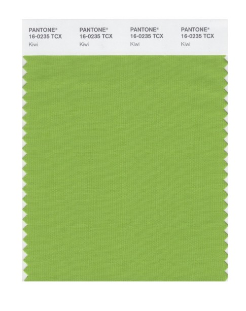 Pantone 16-0235 TCX Swatch Card Kiwi