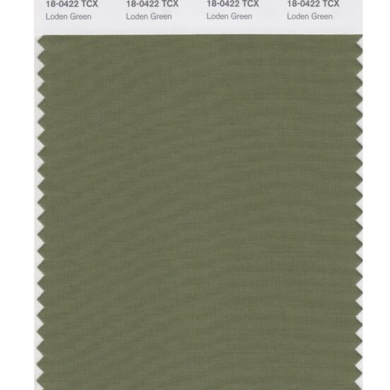 Pantone 18-0422 TCX Swatch Card Loden Green