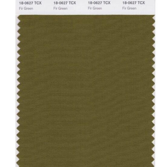 Pantone 18-0627 TCX Swatch Card Fir Green