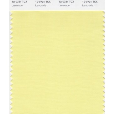 Pantone 12-0721 TCX Swatch Card Lemonade