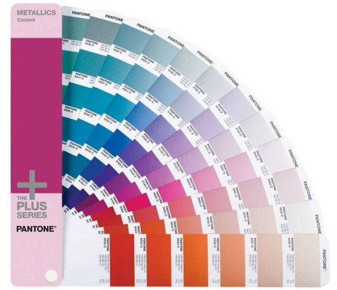 Pantone Metallics Coated Guide GG1507 (Plus Series) 2019 Edition Book