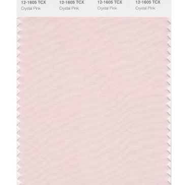 Pantone 12-1605 TCX Swatch Card Crystal Pink