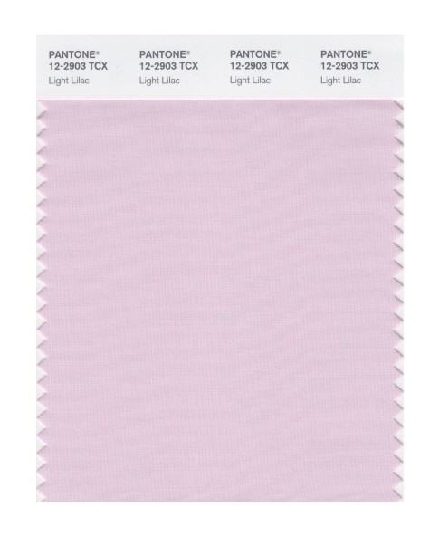 Pantone 12-2903 TCX Swatch Card Light Lilac
