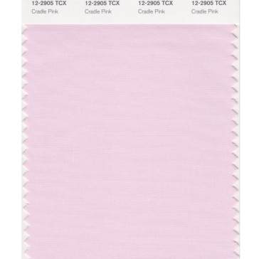 Pantone 12-2905 TCX Swatch Card Cradle Pink