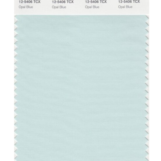 Pantone 12-5406 TCX Swatch Card Opal Blue