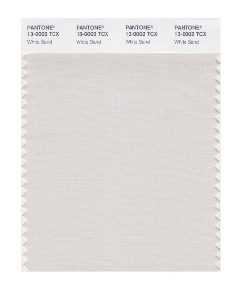 Pantone 13-0002 TCX Swatch Card White Sand