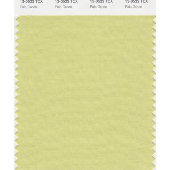 Pantone 13-0522 TCX Swatch Card Pale Green
