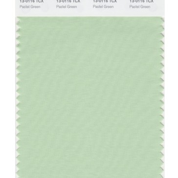 Pantone 13-0116 TCX Swatch Card Pastel Green