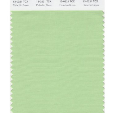 Pantone 13-0221 TCX Swatch Card Pistachio Green