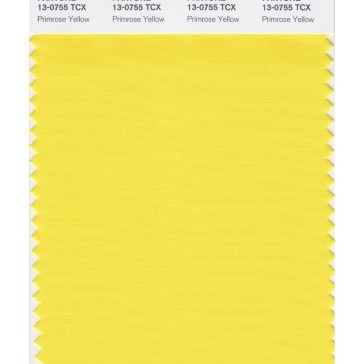 Pantone 13-0755 TCX Swatch Card Primrose Yellow