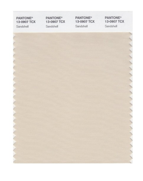 Pantone 13-0907 TCX Swatch Card Sandshell
