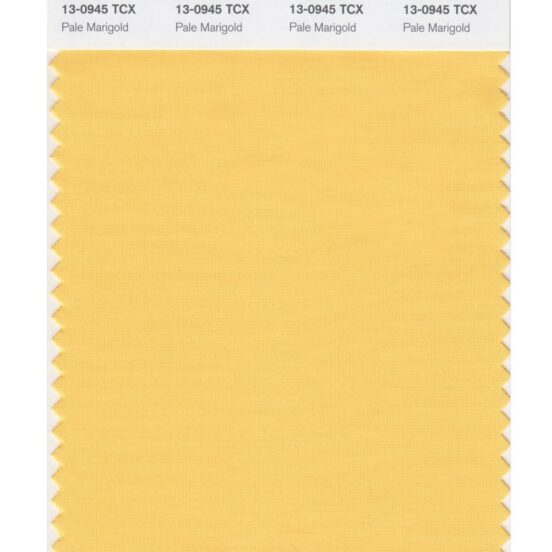 Pantone 13-0945 TCX Swatch Card Pale Marigold