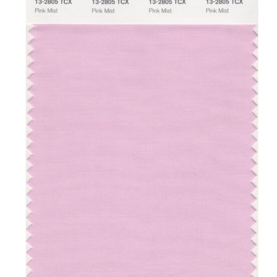 Pantone 13-2805 TCX Swatch Card Pink Mist