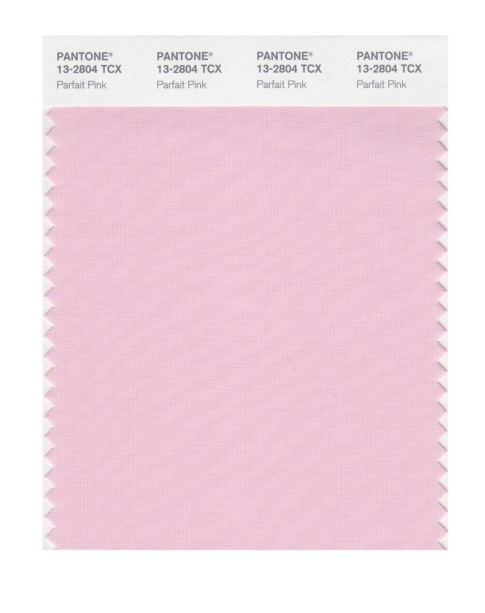 Pantone 13-2804 TCX Swatch Card Parfait Pink