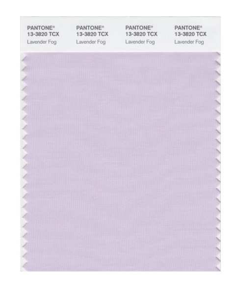 Pantone 13-3820 TCX Swatch Card Lavender Fog