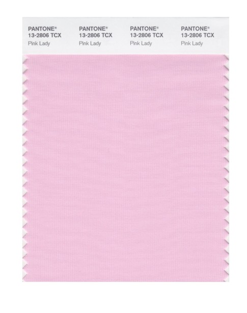Pantone 13-2806 TCX Swatch Card Pink Lady