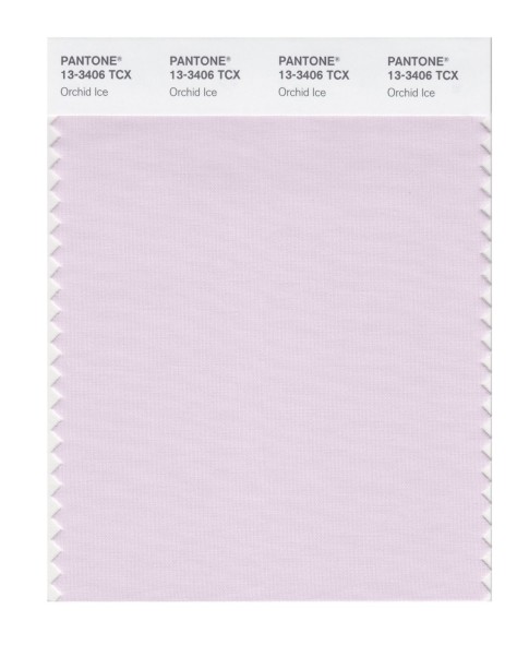 Pantone 13-3406 TCX Swatch Card Orchid Ice