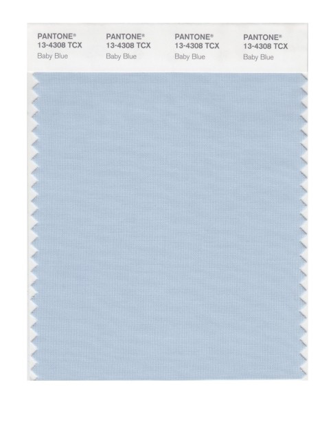 Pantone 13-4308 TCX Swatch Card Baby Blue
