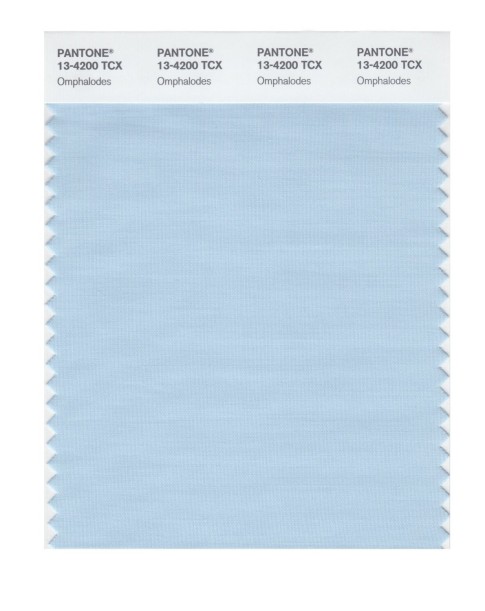 Pantone 13-4200 TCX Swatch Card Omphalodes