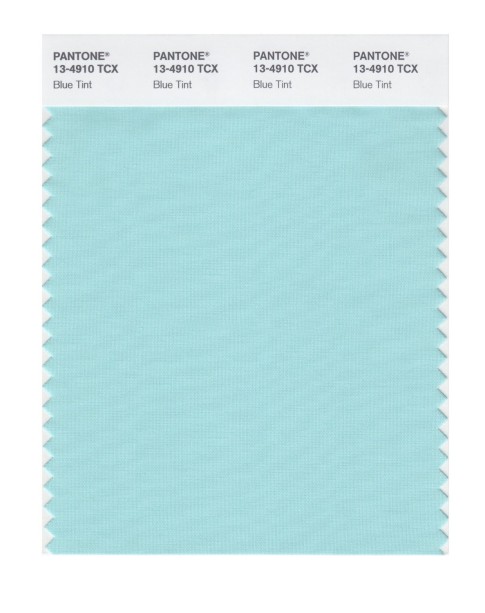 Pantone 13-4910 TCX Swatch Card Blue Tint