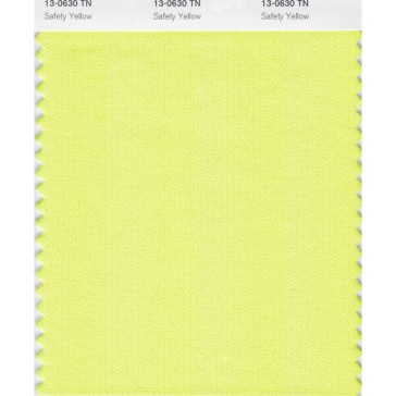 Pantone 13-0630 TN Safety Yellow Nylon Brights Swatch Card