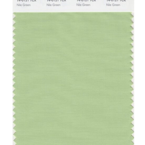 Pantone 14-0121 TCX Swatch Card Nile Green