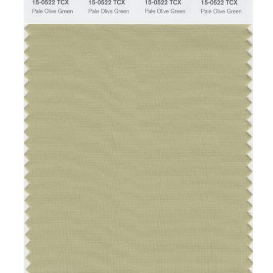 Pantone 15-0522 TCX Swatch Card Pale Olive Green