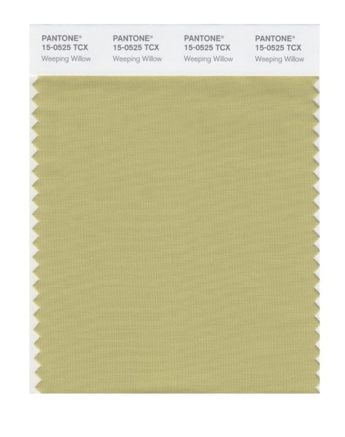 Pantone 15-0525 TCX Swatch Card Weeping Willow