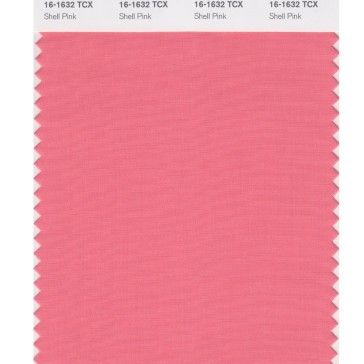 Pantone 16-1632 TCX Swatch Card Shell Pink