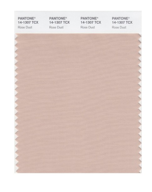Pantone 14-1307 TCX Swatch Card Rose Dust – Design Info