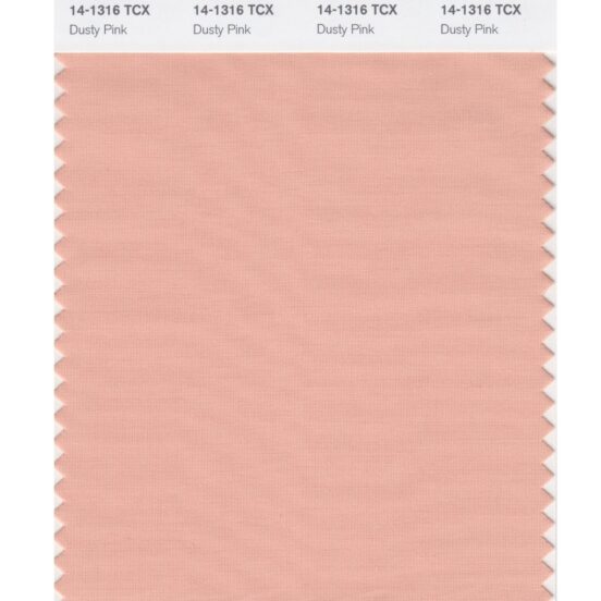 Pantone 14-1316 TCX Swatch Card Dusty Pink