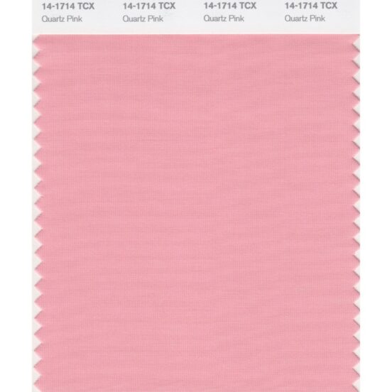 Pantone 14-1714 TCX Swatch Card Quartz Pink