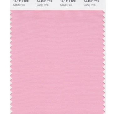 Pantone 14-1911 TCX Swatch Card Candy Pink