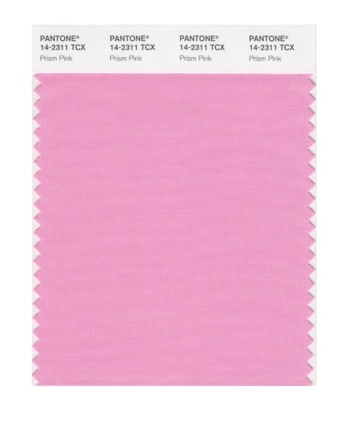 Pantone 14-2311 TCX Swatch Card Prism Pink