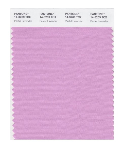 Pantone 14-3209 TCX Swatch Card Pastel Lavender