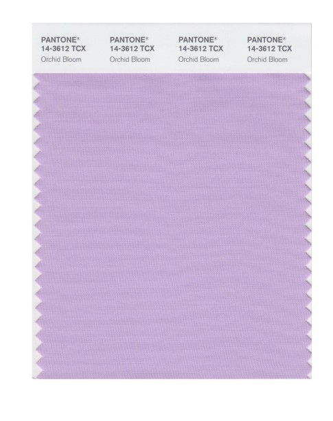 Pantone 14-3612 TCX Swatch Card Orchid Bloom