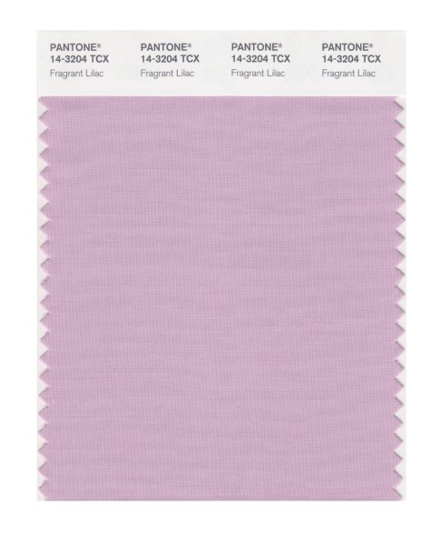 Pantone 14-3204 TCX Swatch Card Fragrant Lilac