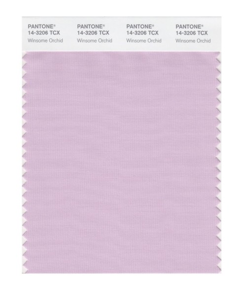 Pantone 14-3206 TCX Swatch Card Winsome Orchid