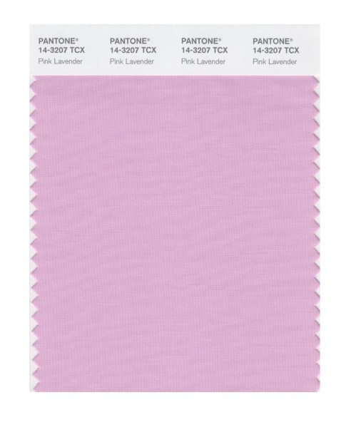 Pantone 14-3207 TCX Swatch Card Pink Lavender