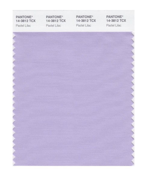 Pantone 14-3812 TCX Swatch Card Pastel Lilac