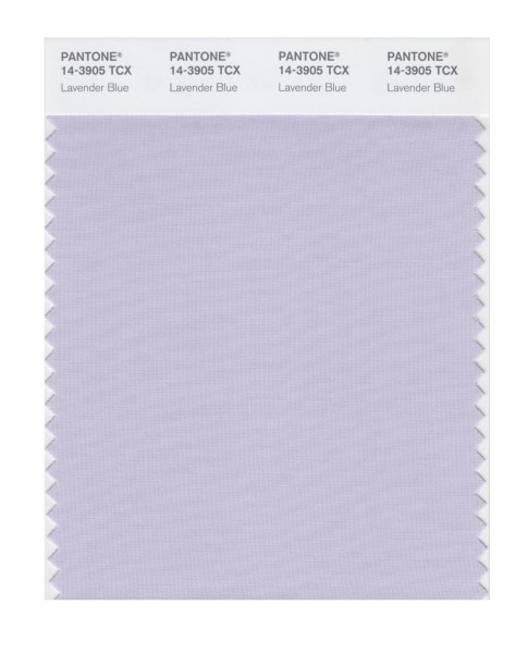 Pantone 14-3905 TCX Swatch Card Lavender Blue