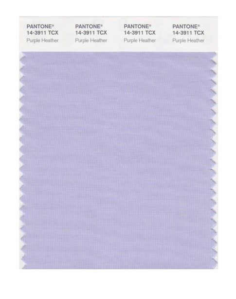 Pantone 14-3911 TCX Swatch Card Purple Heather