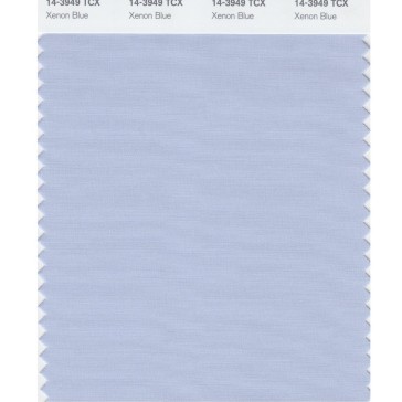 Pantone 14-3949 TCX Swatch Card Xenon Blue