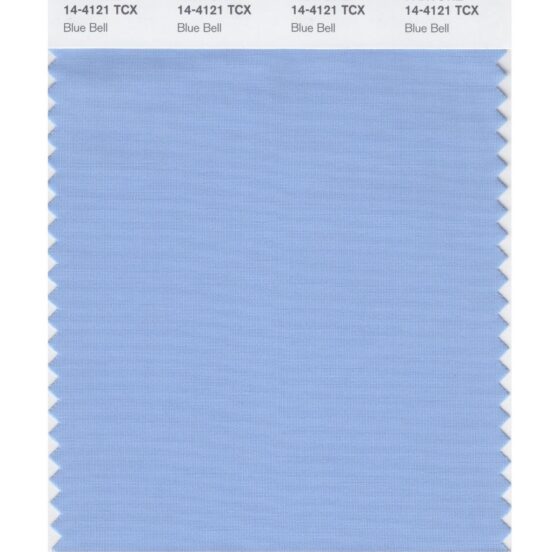 Pantone 14-4121 TCX Swatch Card Blue Bell